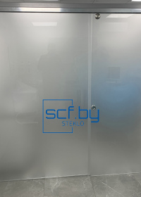 clients and partners8-Перегородка линейная с раздвижной дверью